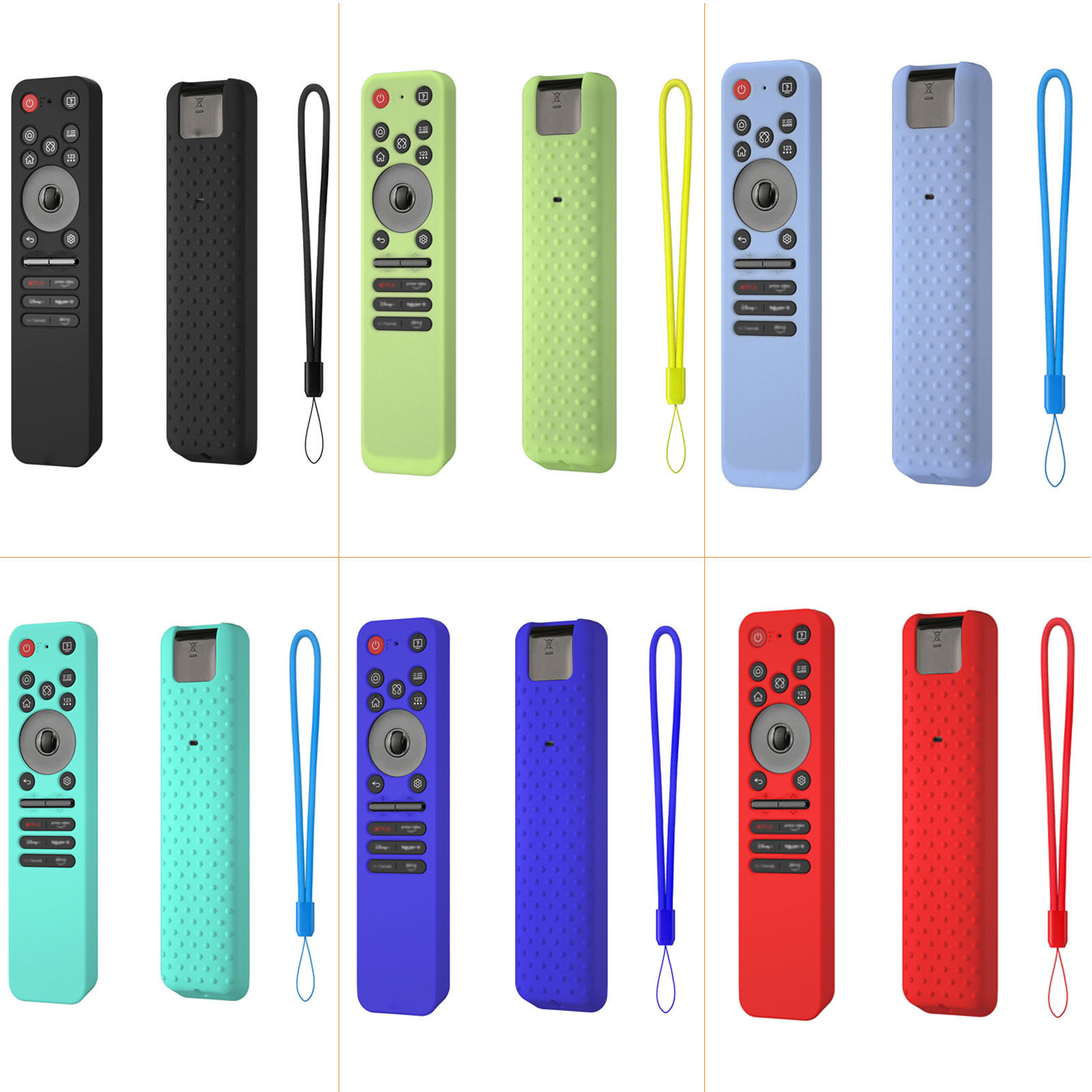 适用于LG MR25GA电视机遥控器套AKB76046602 3 8硅胶保护套c5/b5 - 实物图
