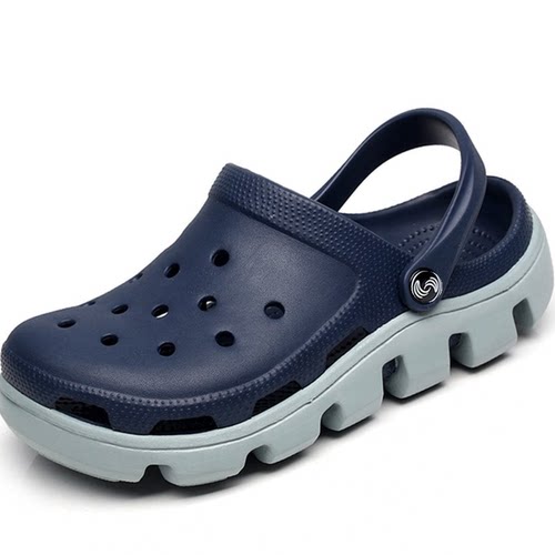 夏季洞洞鞋男士防滑沙滩鞋