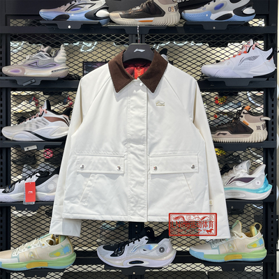 李宁女子防泼水保暖棉服