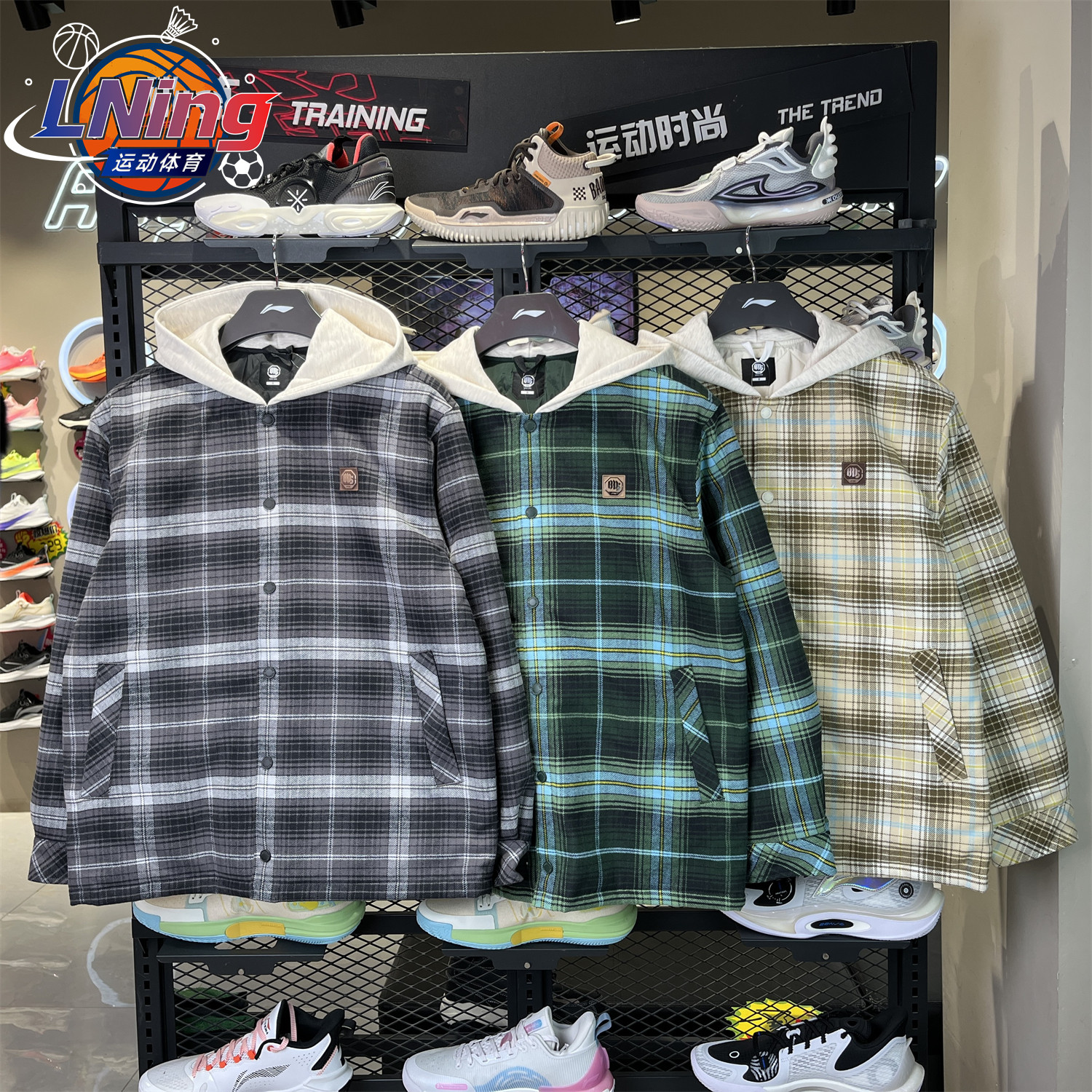 李宁男子棉服2026春季新款反伍系列舒适宽松保暖连帽外套AFMW001,运动服/休闲服装,运动棉衣,淘宝优惠券,粉丝福利购,淘宝优惠卷