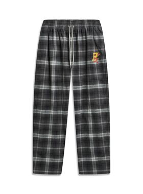 李宁男子运动裤26春季新款反伍系列舒适休闲宽松运动长裤AKLW009