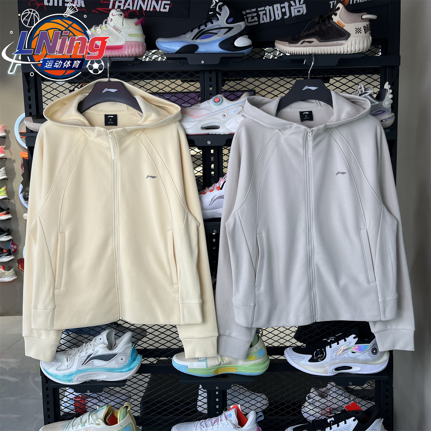 李宁2025冬季新款女子加绒卫衣