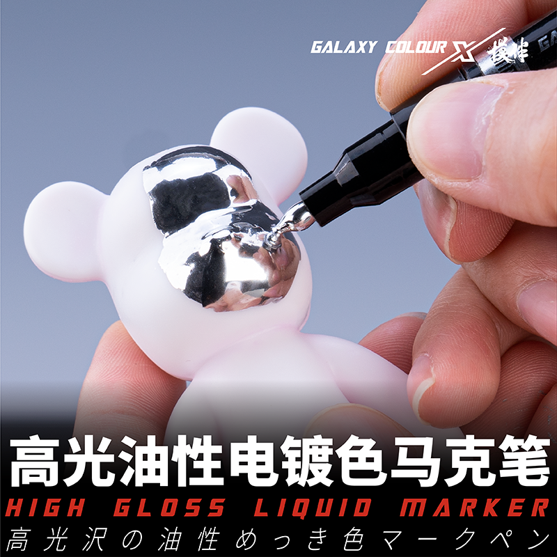 星河模型马克笔高达手办上色补色