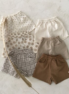 韩版童装 夏新款婴幼童装简单休闲短袖T恤基础森系半袖打底衫上衣