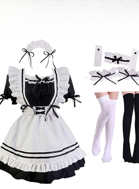 大码200斤女装大佬cos套装伪娘衣服可爱男初学者用品女仆装lolita