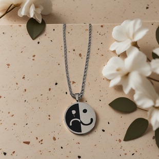 FALL OUT BOY logo乐队FOB打倒男孩朋克摇滚周边吊坠项链