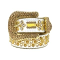 White with Gold Edge