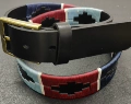 Deep Blue, Light Blue, and Red