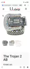 New Hip-Hop Style, Punk Style, Belt, Disco Belt