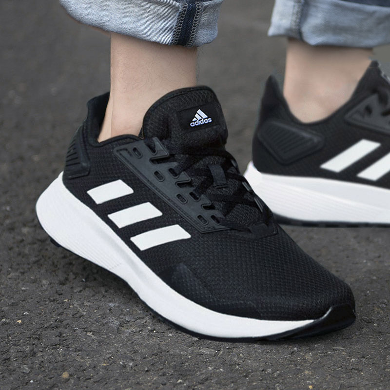 adidas阿迪达斯鞋子男鞋2022新款运动鞋duramo 9耐磨跑步鞋bb7066