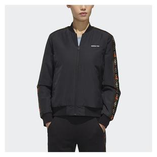 Adidas阿迪达斯女装 外套NEO运动休闲棒球服夹克棉衣FP7855