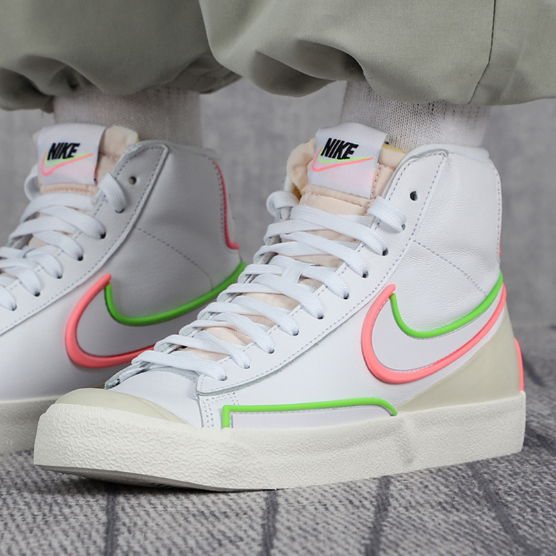 nike耐克官网板鞋女鞋运动鞋blazer开拓者高帮休闲鞋潮dc1746-102