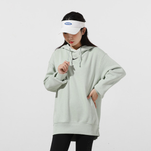 潮DJ7669 Nike耐克卫衣女装 2021秋冬新款 运动服加绒连帽套头衫 017