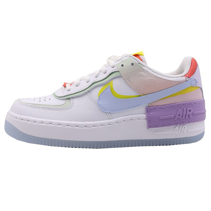 耐克女鞋air force 1 af1空军一号糖果马卡龙休闲板鞋cw2630-141
