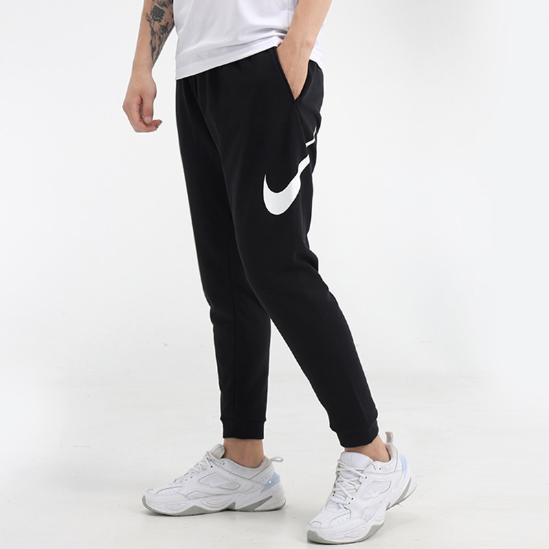 nike耐克男裤2021新款大勾运动裤休闲收口小脚裤子长裤cu6776-010