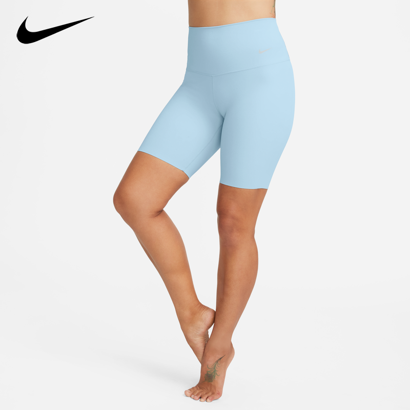 Nike/耐克官方正品夏季女士弹力透气舒适休闲运动短裤DQ6004-441