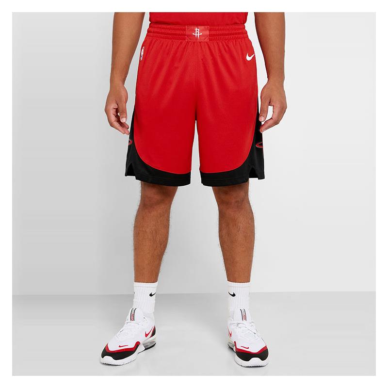 Nike耐克男裤火箭队限定HOU M SWGMN SHORT ROAD短裤BV7996-657 运动服/休闲服装 运动中长裤／短裤 原图主图