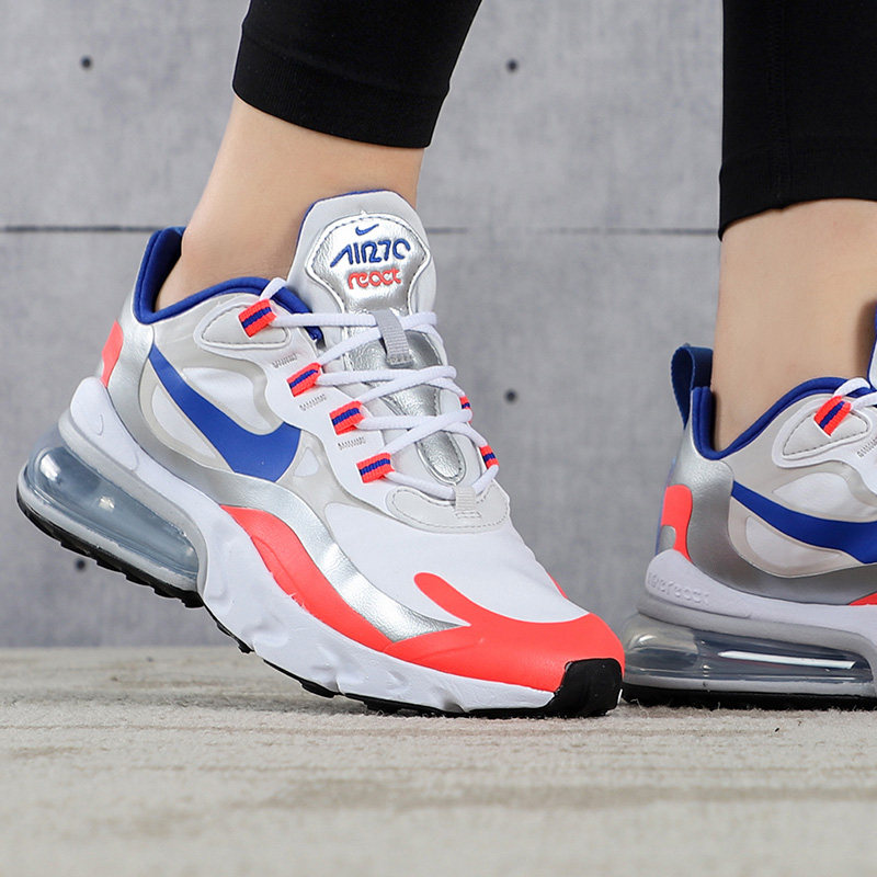 nike耐克女鞋官网旗舰正品air max 270气垫缓震跑步鞋cw3094-100