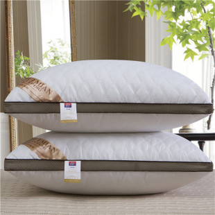 枕头一对成人单人枕芯一只装 学生宿舍护颈枕酒店整头枕套单只床品