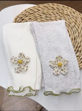 女童打底裤夏款莫代尔a类七分裤中小童夏季薄款女宝宝搭配裙子