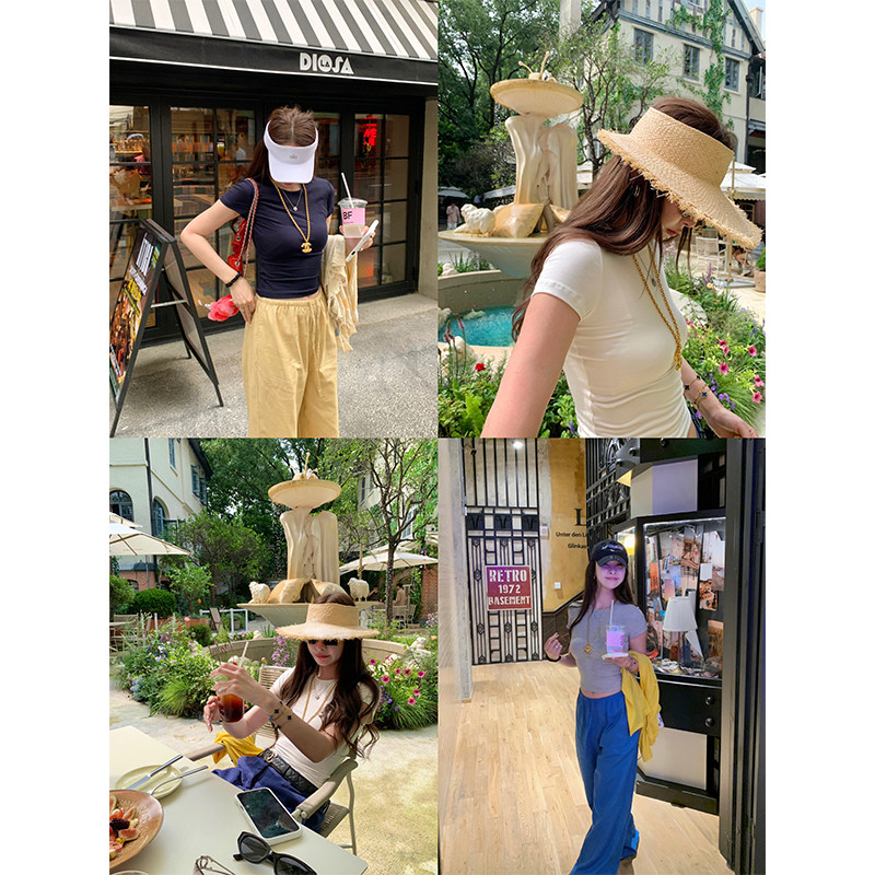 tingtings卡戴珊同款 修身正肩短袖t恤女夏季短款显瘦打底小上衣,女装/女士精品,T恤,淘宝优惠券,粉丝福利购,淘宝优惠卷