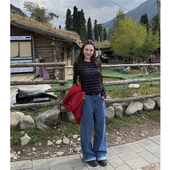 花园小衫 复古羊毛针织开衫 女早秋新款 tingtings 修身 显瘦上衣