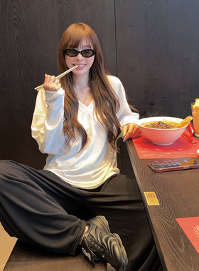 tingtings5/4PM20点【动态美学】高级三醋酸灯笼裤女宽松天丝长裤