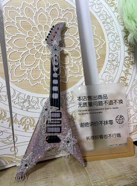 流筑道具电吉他单款单件纯手工孤品定制款图片仅供参考以实物为准