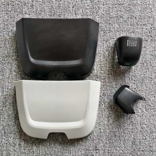 适用奥迪A6L C8车内后视镜盖板 室内镜盖板护罩 内视镜盖子 护板