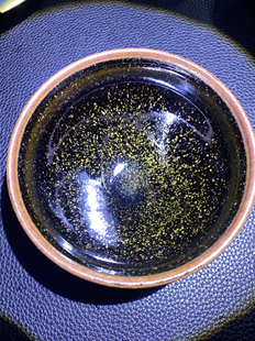 熊忠贵行云龙窑柴烧星空花月夜建盏茶杯茶具主人杯铁胎原矿品茗杯