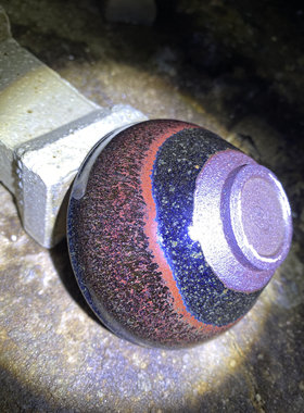 龙窑柴烧落灰烧建窑建盏茶器高端主人杯茶具兔毫鹧鸪斑油滴牛血红