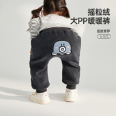 子宝宝秋冬款 大屁屁裤 男女童2025新款 威尔贝鲁儿童裤 洋气时髦长裤