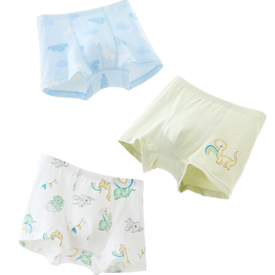 威尔贝鲁宝宝内裤纯棉不夹pp男童