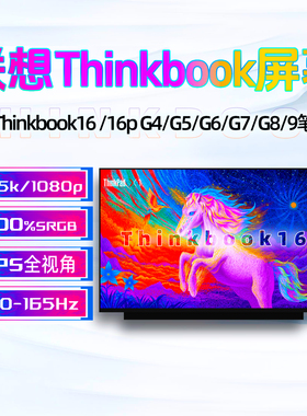 联想Thinkbook 16+/16p G4+GEN5+G6+G7+G8+G9 IRL/AHP 笔记本屏幕