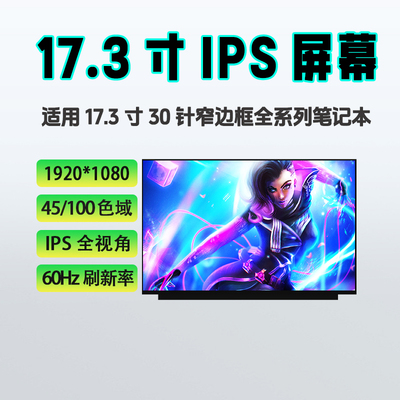 NV173FHM-N46/N49/NY1/N4C/N4F B173HAN04.2 N173HCE-E3A E3C屏幕