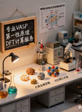 「高效VASP代算 | 精准DFT计算服务」 「VASP计算专业DFT代算」