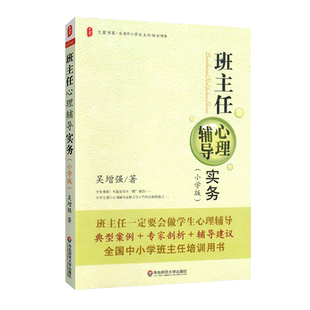 班主任心理辅导实务 小学版 正版大夏书系 班主任培训 吴增强