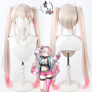 【青阁】 胜利女神NIKKE妮姬 豺狼cos假发Jackal分体双马尾