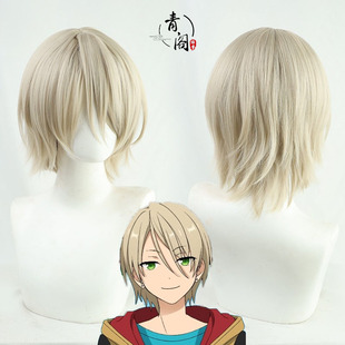 【青阁】偶像梦幻祭2 白鸟蓝良cos假发ES ALKALOID仿真头皮 现货