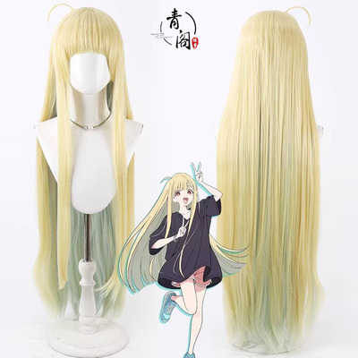 【青阁】超时空辉夜姬 辉耀姬cos假发长散发 内外双色