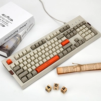Black Jue AK510 ретро -проводная механическая клавиатура PBT BALL CAT RGB Game Game Green Shax Black Shaxes Black Shax красный вал