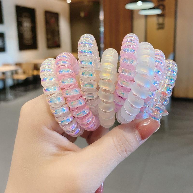 人鱼姬超仙风头绳皮筋电话线发圈