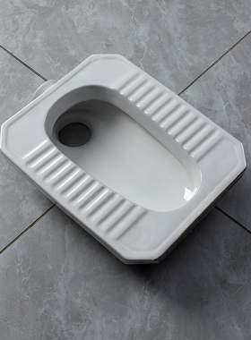 农村改造蹲便器八角陶瓷大便器小户型改造蹲坑化粪池老款蹲盆后排