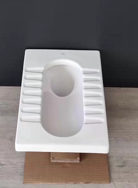 陶瓷蹲便器CW11B大便器脚踏公共卫生间蹲坑蹲厕脚踏防臭