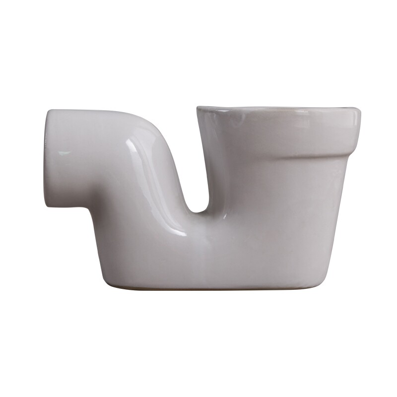 陶瓷蹲便器存水弯头 存水弯管防臭隔臭弯