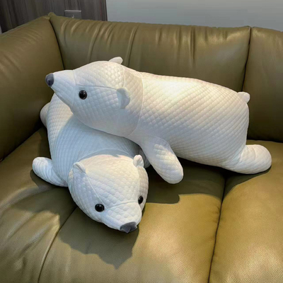 2025新款凉豆豆北极熊抱枕