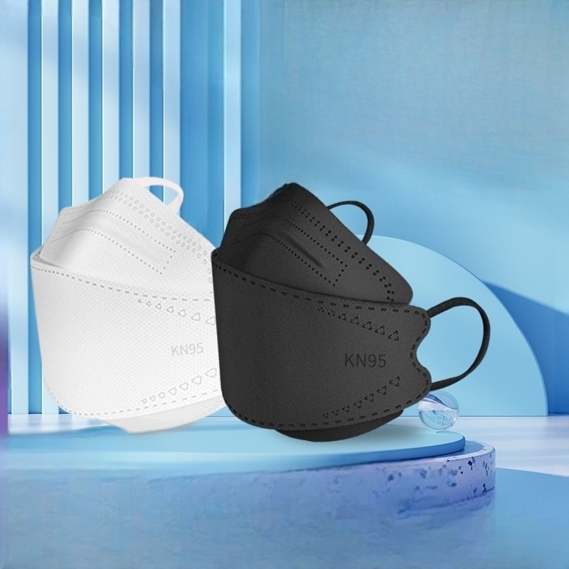 大脸加大码kf94防护四层口罩胖脸3d立体独立包装口罩男女大号XL码