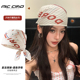 复古美式 y2k千禧辣妹包头巾嘻哈街舞潮酷小方巾发带女hiphop头巾