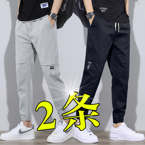 休闲裤男宽松工装运动裤