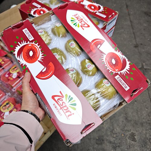 新西兰佳沛红心奇异果12枚礼盒装净重约3.8斤口感细腻多汁甜双福